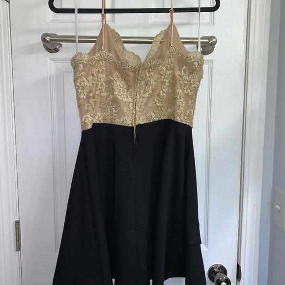 Golden top homecoming dress - Picture 2 of 2